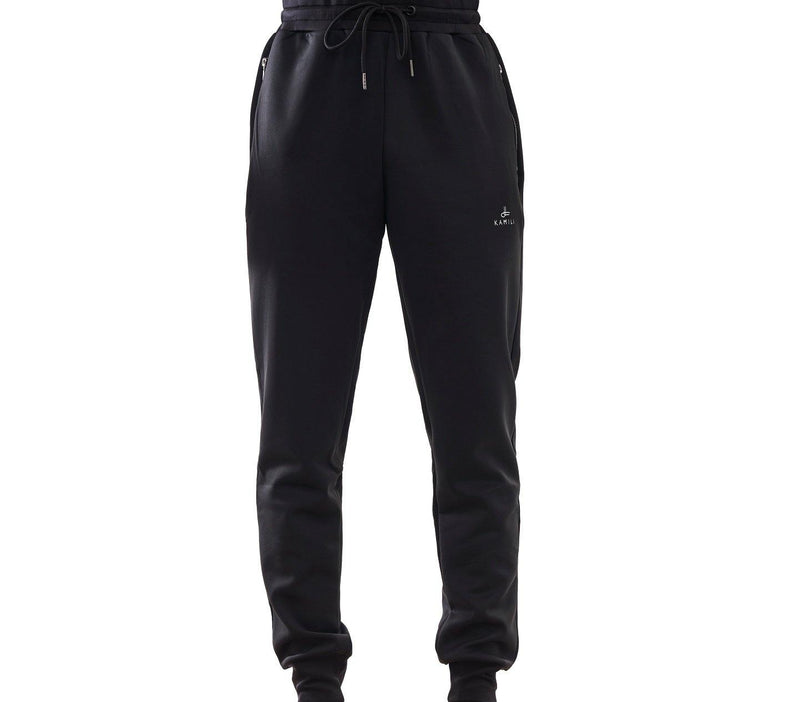 Black Kamili Joggers Front